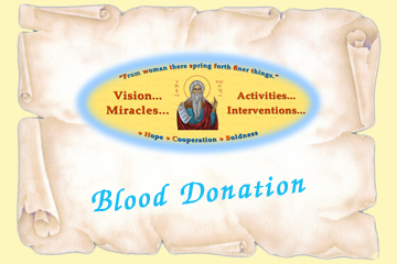 Fifteenth Blood Drive of the Holy Metropolis of Oropos and Fili Saturday, 26.02/11.03.2023